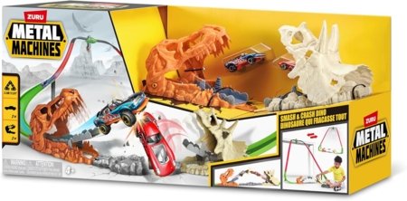 METAL MACHINES trases un 2 automašīnu rotaļu komplekts Smash & Crash, 1. sērija, sortiments., 67132 