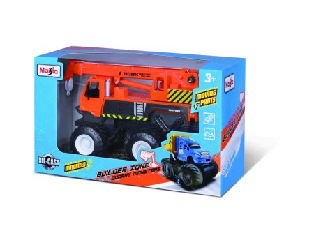 MAISTO DIE CAST auto model Fresh Metal Builder Zone Quarry Monsters, 21191 