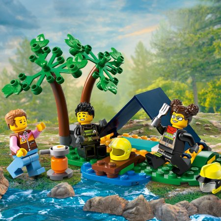 60412 LEGO® City 4x4 Ugunsdzēsēju Auto Ar Glābšanas Laivu 