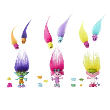 TROLLS lelle matu Pop pārsteigums asort., HNF02 HNF02