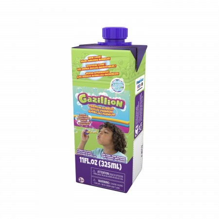 GAZILLION ziepju burbuļu šķīdums, 11oz, 36778 36778