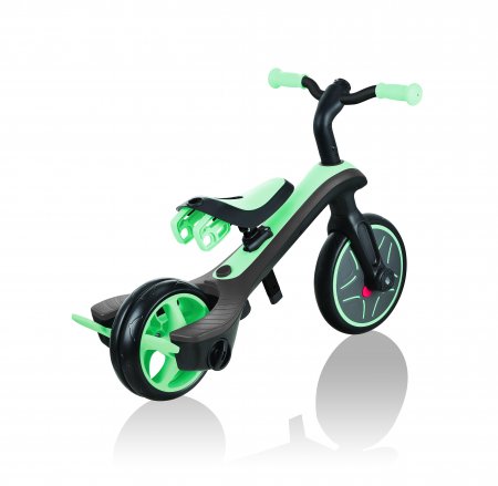 GLOBBER trīsritenis Trike Explorer 4in1, piparmētras zaļš, 632-206-2 632-206-2