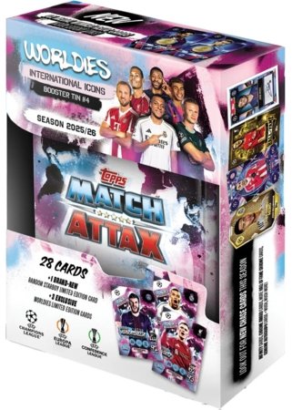 TOPPS kartītes 2026 Match Attax Booster Tin, 76952 