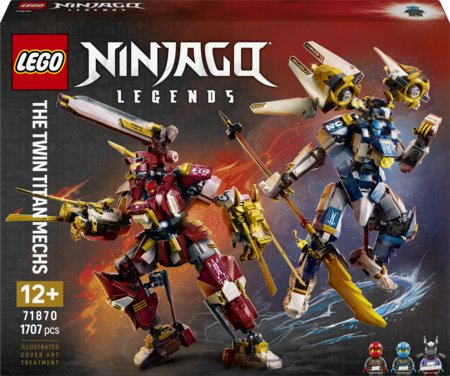 71870 LEGO® NINJAGO® Titāna roboti-dvīņi 