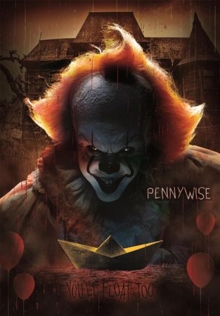 CLEMENTONI puzle IT - Horror Movies, 1000 gab., 37097 