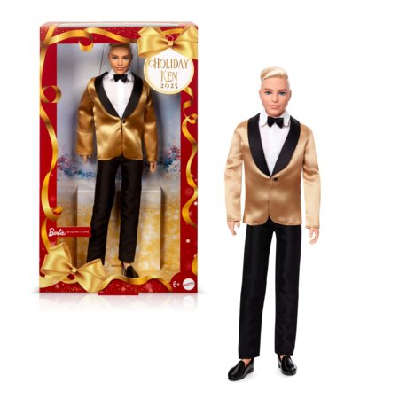 BARBIE collectible Ken Ken Holiday 2025, JGK55 