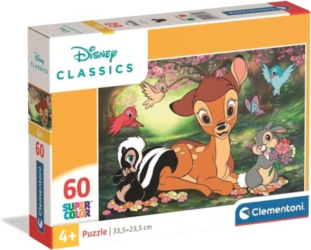 CLEMENTONI DISNEY puzle Classic, 60 gab., 26319 