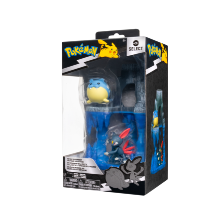 POKEMON figūriņu komplekts “Ice Cave” – Spheal un Sneasel, PKW4275 