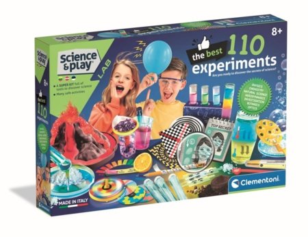 CLEMENTONI SCIENCE & PLAY 100 labākie eksperimenti, 50276 