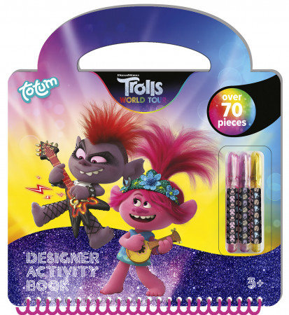 TOTUM aktivitāšu grāmatiņa  Trolls 2, 770249 770249