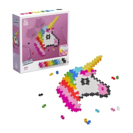 PLUS PLUS Ciparu puzle Unicorn 250 pcs, 3929 