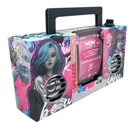 WOW GENERATION skaļrunis Wireless Sound Amplifier Speaker 