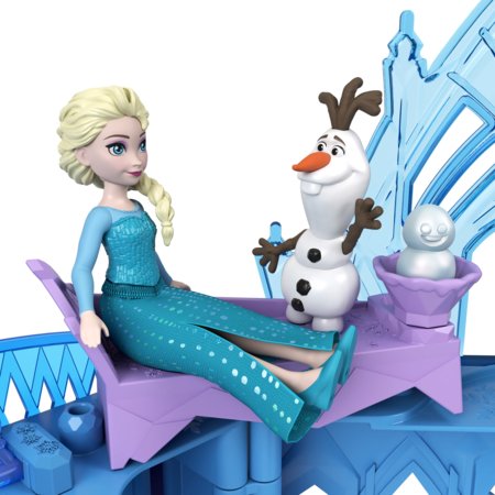 DISNEY FROZEN mazā lelle Elza un rotaļu komplekts, JDP63 