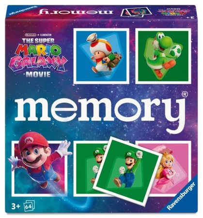 RAVENSBURGER memory® Super Mario kāršu spēle, 25105 6 