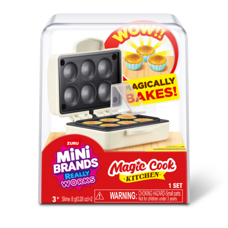 MINI BRANDS miniatūru komplekts Magic Cook Kitchen, 1. sērija, sortiments., 77789UQ1 