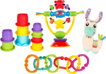 PLAYGRO Sensorā rotaļlieta Lapsa - dāvanu komplekts, 0188328 