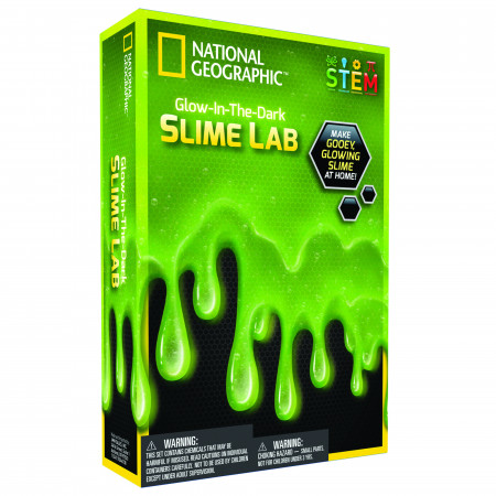 NATIONAL GEOGRAPHIC Slime zinātniskais komplekts Green, NGSLIME NGSLIME