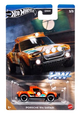HOT WHEELS tematiskā Speed Graphics automašīna, HWR60 