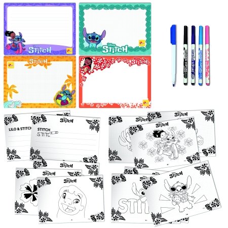 STITCH krāsošanas komplekts ar smaržīgiem marķieriem, 107575 