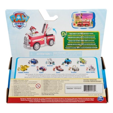 PAW PATROL transportlīdzeklis Basic Sustainable Marshall, 6069058 