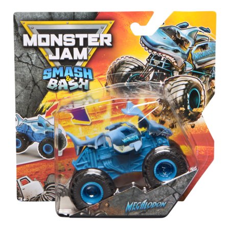 MONSTER JAM 1:64 bezceļu transportlīdzeklis Smash & Bash, dažādi, 6072396 