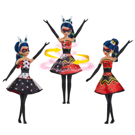 MIRACULOUS lelle Hero Switch Penny Bug & Bee Bug, 50417 