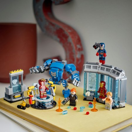 76315 LEGO® Super Heroes Marvel Iron Man laboratorija: Bruņu zāle 