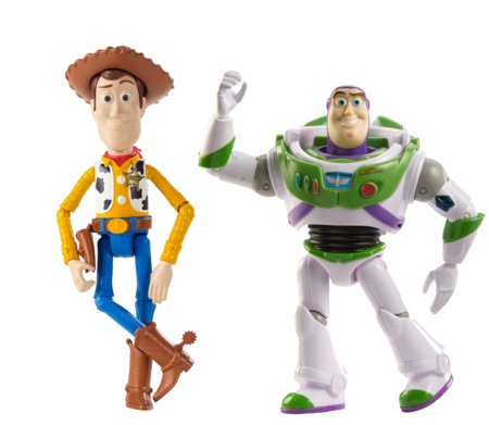 TOY STORY figūriņu komplekts Buzz Lightyear un Woody, HWR88 