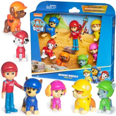 PAW PATROL figūriņu komplekts  Rescue Wheels Giftpack, 7vnt., 6070443 