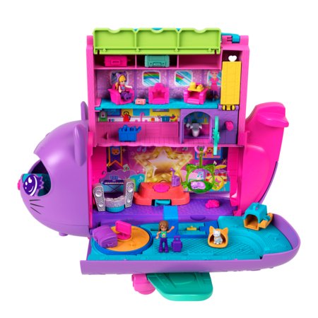 POLLY POCKET komplekts kaķa lidmašīna, HWP19 
