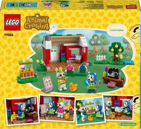 77055 LEGO® Animal Crossing™ Able Sisters apģērbu veikals 