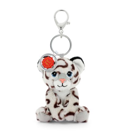 KEEL TOYS KEELECO plīša piekariņš Sniega leopards, 12cm, BC4402 