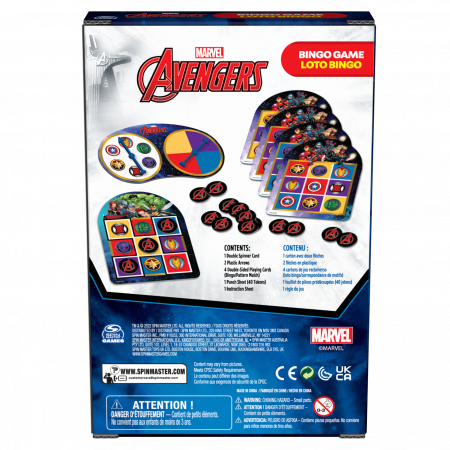 SPINMASTER GAMES spēle Bingo, 6065341 6065341