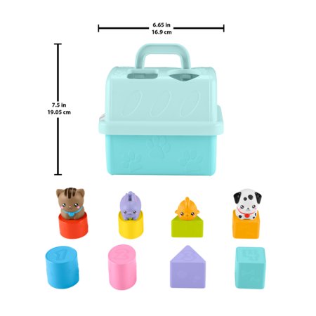 FISHER-PRICE dzīvnieku transportēšanas kaste, HTW93 