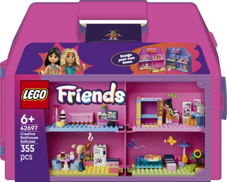 42697 LEGO® Friends Radošā leļļu māja – čemodāns 