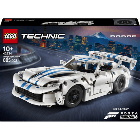 42234 LEGO® Technic Dodge Viper GTS-R sporta auto 