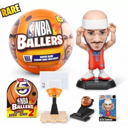 5 SURPRISE miniatūru komplekts NBA Ballers, sortiments, 77678GQ2 