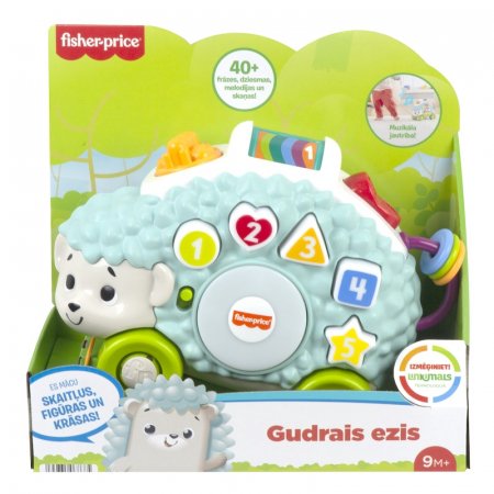 FISHER PRICE Linkimals gudrais ezis latviešu valodā LV, HHJ44 HHJ44