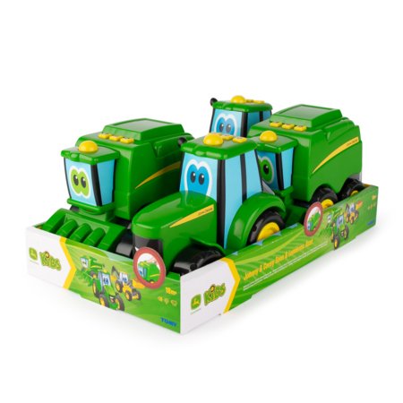JOHN DEERE transportlīdzeklis Johnny and Corey Lights & Sounds, sortiments, 37910A 