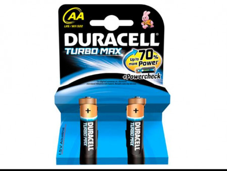 DURACELL akumulators Turbo AA, 2 pc.., DURM001 