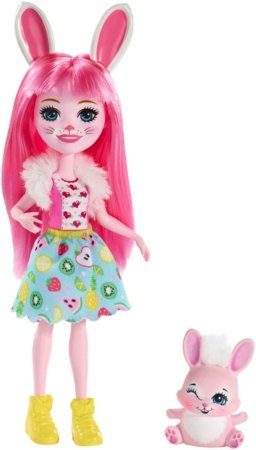ENCHANTIMALS Bunny Doll & Animal, FXM73 
