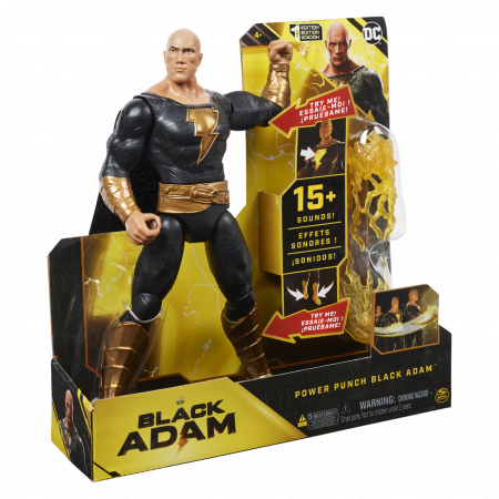 BLACK ADAM figūra 12" Black Adam, ar skaņām, 6064881 6064881