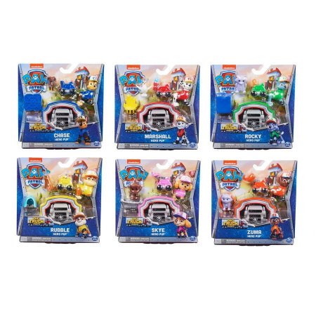 PAW PATROL figūru komplekts Big Trucks Hero Pups, sortiments, 6064391 6064391