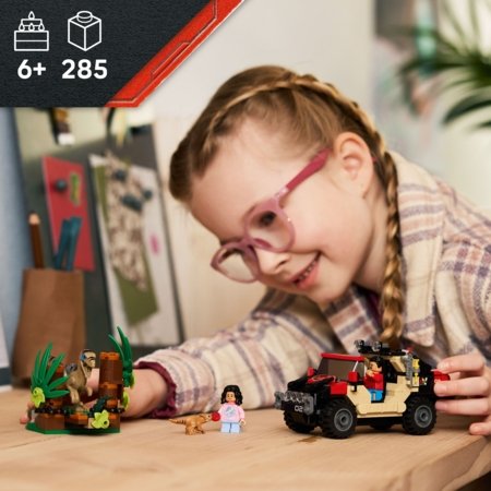 76972 LEGO® Jurassic World™ Plēsēja bēgšana pa bezceļiem 