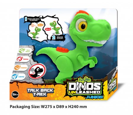 DINOS UNLEASHED pretī runājošs dinozaurs T-Rex, 31194 31194