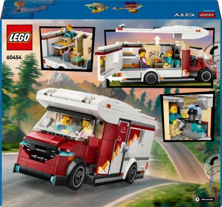 60454 LEGO® City Great Vehicles Brīvdienu piedzīvojumu kemperis 