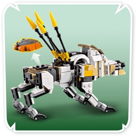 77037 LEGO® Horizon Aloy un Varl pret Shell-Walker un Sawtooth 