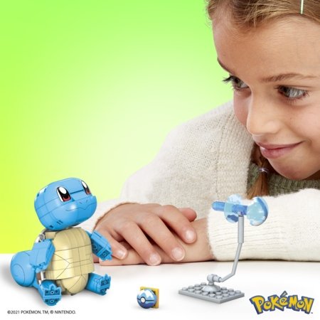 MEGA CONSTRUX POKEMON būvē un rādi Squirtle, GYH00 GYH00