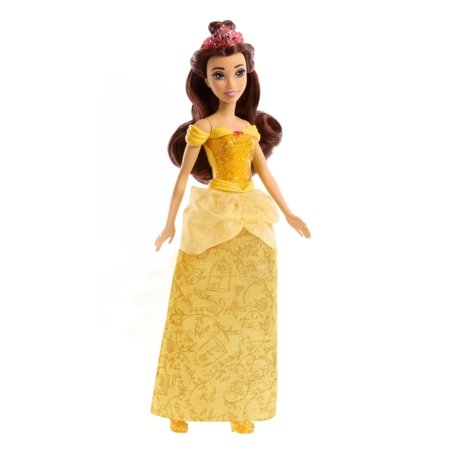 DISNEY PRINCESS lelle  - Belle no Beauty and the Beast, Skaistule un briesmonis, HLW11 HLW11