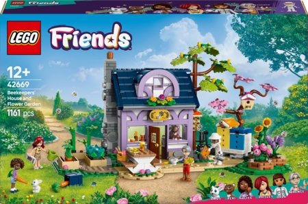 42669 LEGO® Friends Biškopju māja un puķu dārzs 